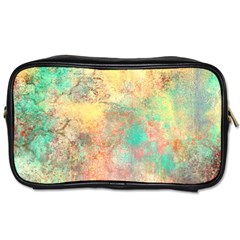 Pink Pastel Abstract Toiletries Bags 2-side by digitaldivadesigns