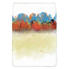 Colorful Tree Landscape In Orange And Blue Flap Covers (l)  by digitaldivadesigns