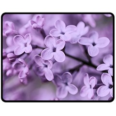 Lilac Fleece Blanket (medium)  by LoolyElzayat