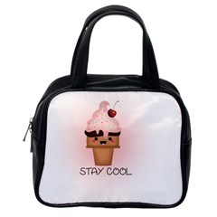 Stay Cool Classic Handbags (one Side) by ZephyyrDesigns