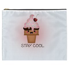 Stay Cool Cosmetic Bag (xxxl)  by ZephyyrDesigns