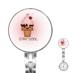 Stay Cool Stainless Steel Nurses Watch