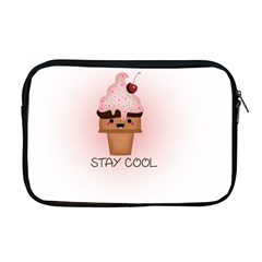 Stay Cool Apple Macbook Pro 17  Zipper Case by ZephyyrDesigns