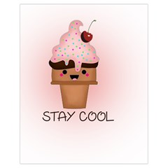 Stay Cool Drawstring Bag (small) by ZephyyrDesigns