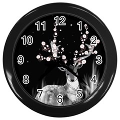 Deer Wall Clocks (Black)