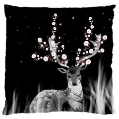 Deer Large Cushion Case (one Side) by ZephyyrDesigns