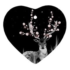 Deer Ornament (heart) by ZephyyrDesigns