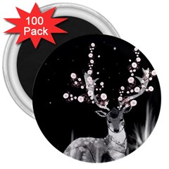 Deer 3  Magnets (100 Pack) by ZephyyrDesigns