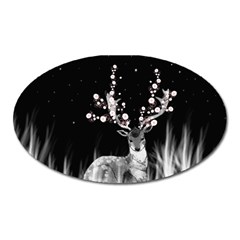 Deer Oval Magnet by ZephyyrDesigns