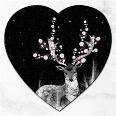 Deer Jigsaw Puzzle (heart) by ZephyyrDesigns