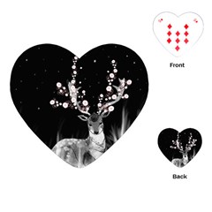 Deer Playing Cards (heart)  by ZephyyrDesigns