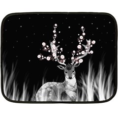 Deer Fleece Blanket (mini) by ZephyyrDesigns