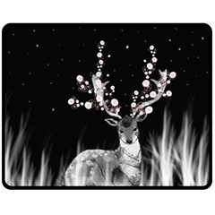 Deer Double Sided Fleece Blanket (medium)  by ZephyyrDesigns