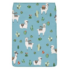 Lama And Cactus Pattern Flap Covers (l)  by Valentinaart