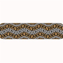 Modern Wavy Geometric Pattern Large Bar Mats by dflcprints