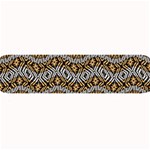 Modern Wavy Geometric Pattern Large Bar Mats 32 x8.5  Bar Mat