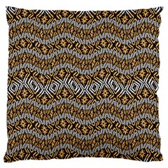 Modern Wavy Geometric Pattern Standard Flano Cushion Case (one Side) by dflcprints