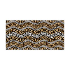 Modern Wavy Geometric Pattern Yoga Headband by dflcprints