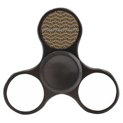 Modern Wavy Geometric Pattern Finger Spinner by dflcprints