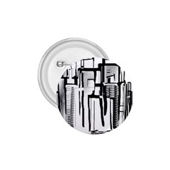 Black And White City 1 75  Buttons by digitaldivadesigns