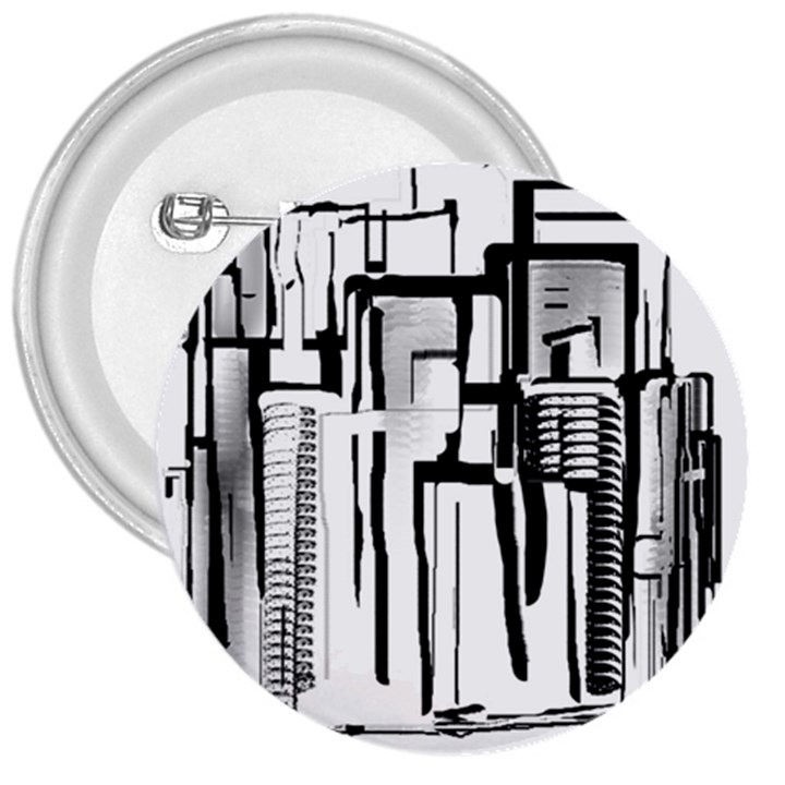 Black and White city 3  Buttons