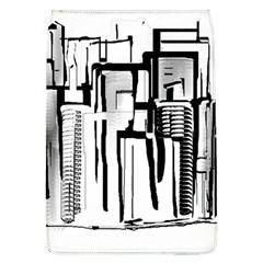 Black And White City Flap Covers (l)  by digitaldivadesigns