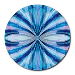 Abstract Design Round Mousepad by LoolyElzayat