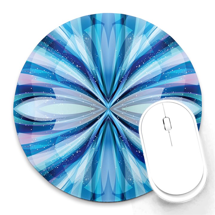 Abstract Design Round Mousepad