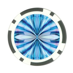 Abstract Design Poker Chip Card Guard by LoolyElzayat