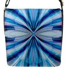 Abstract Design Flap Closure Messenger Bag (s) by LoolyElzayat