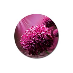 Majestic Flowers Magnet 3  (round) by LoolyElzayat