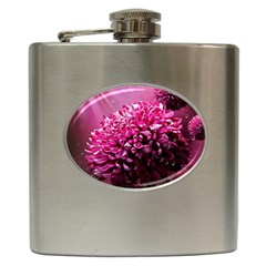 Majestic Flowers Hip Flask (6 Oz) by LoolyElzayat