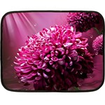 Majestic Flowers Fleece Blanket (Mini) 35 x27  Blanket