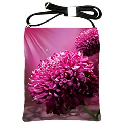 Majestic Flowers Shoulder Sling Bags by LoolyElzayat