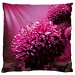 Majestic Flowers Standard Flano Cushion Case (Two Sides) Front