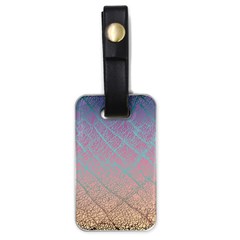 Pink Beige Elephant Skin Luggage Tags (one Side)  by LoolyElzayat