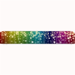 Colorful Space Rainbow Stars Small Bar Mats