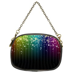 Colorful Space Rainbow Stars Chain Purses (one Side) 