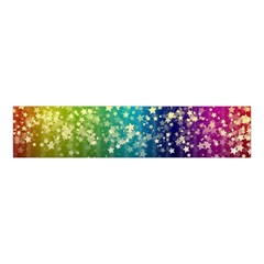 Colorful Space Rainbow Stars Velvet Scrunchie