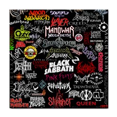 Metal Bands College Tile Coasters