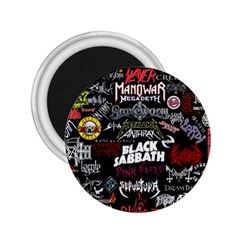 Metal Bands College 2.25  Magnets