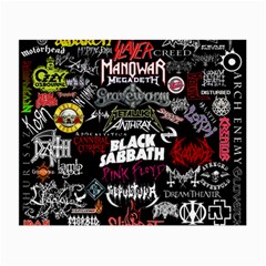 Metal Bands College Small Glasses Cloth