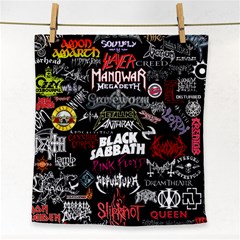 Metal Bands College Face Towel