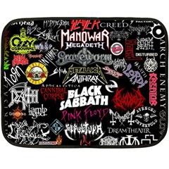 Metal Bands College Fleece Blanket (Mini)