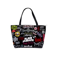 Metal Bands College Shoulder Handbags