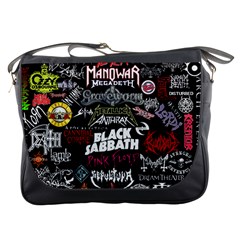 Metal Bands College Messenger Bags