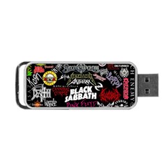 Metal Bands College Portable USB Flash (One Side)