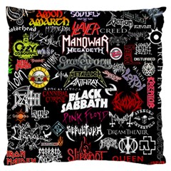 Metal Bands College Standard Flano Cushion Case (One Side)