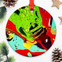 Untitled Island 6 Ornament (round) by bestdesignintheworld