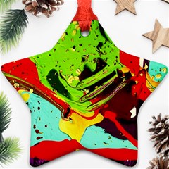 Untitled Island 6 Star Ornament (two Sides) by bestdesignintheworld